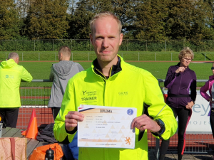 Diploma uitreiking Björn Poelman