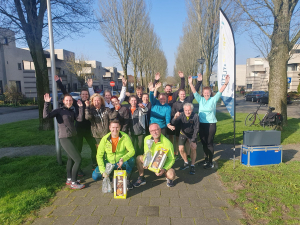 Opstarters naar de finish