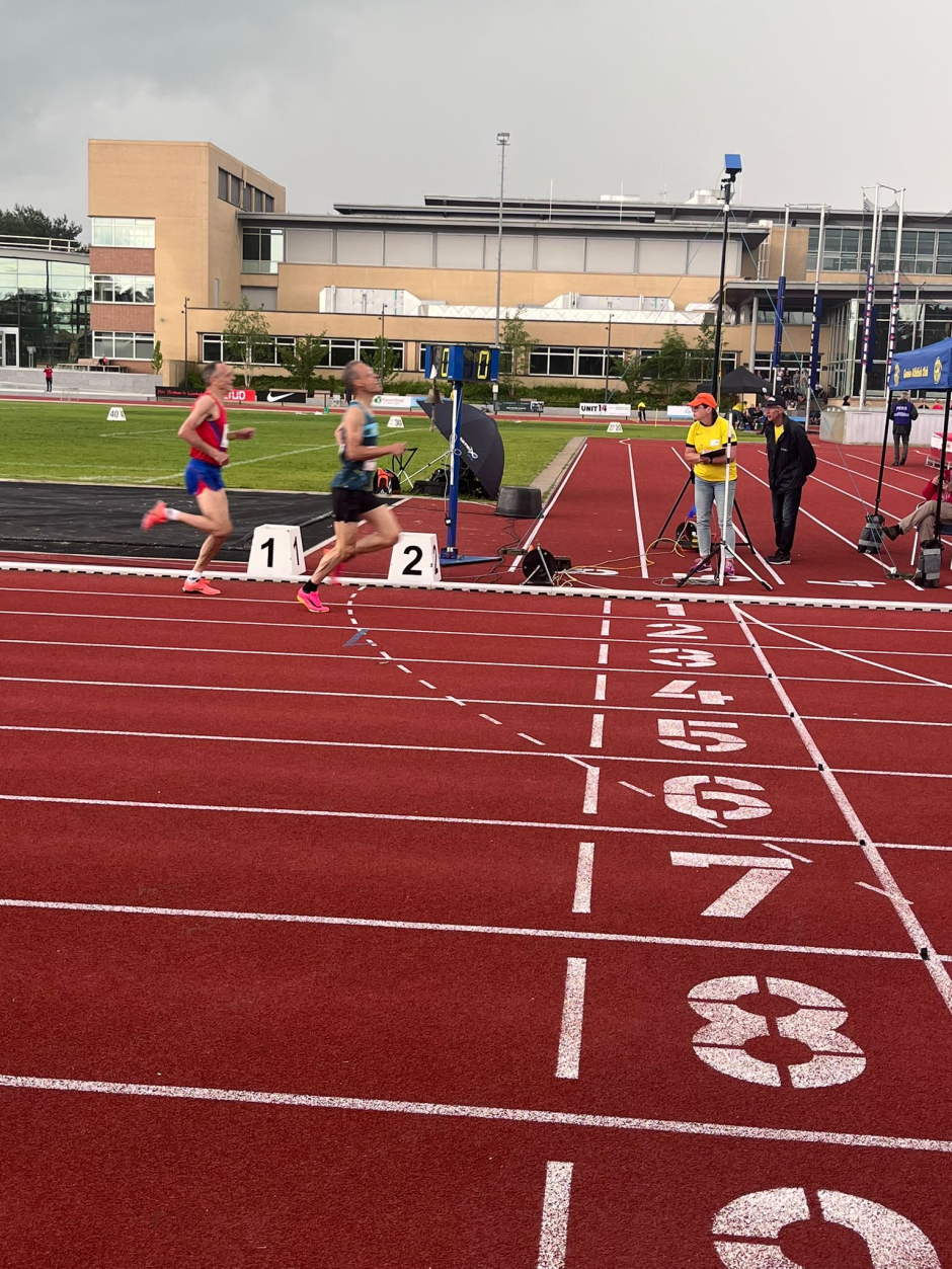 Finish strijd 800m