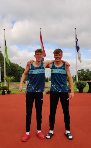 Aaron Bos en Jonathan van Lien