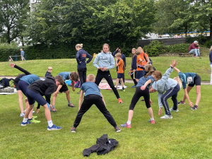 Warming Up jongens U12 en U11