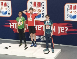 Brons voor Daniel Verweij (hoog)