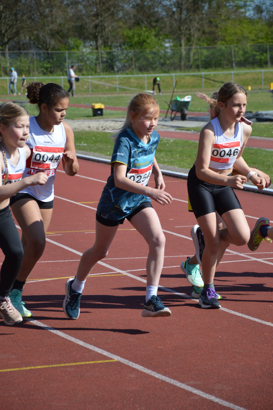 Lara Kamsteeg start 1000m