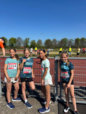 De meiden U12