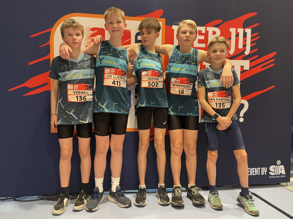 Een deel van de atleten U14
