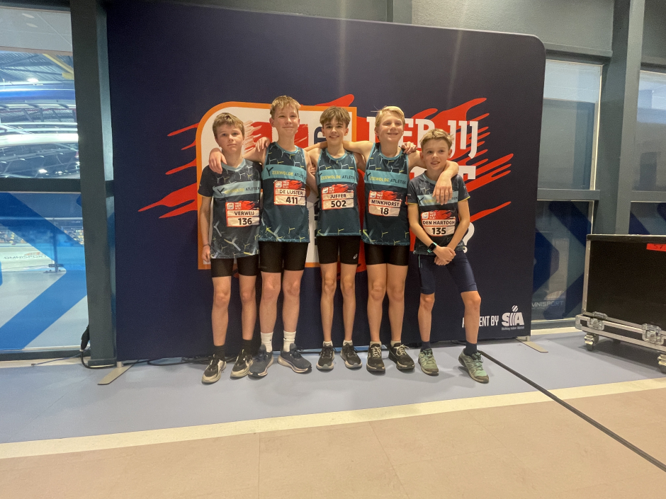 Een deel van de atleten U14