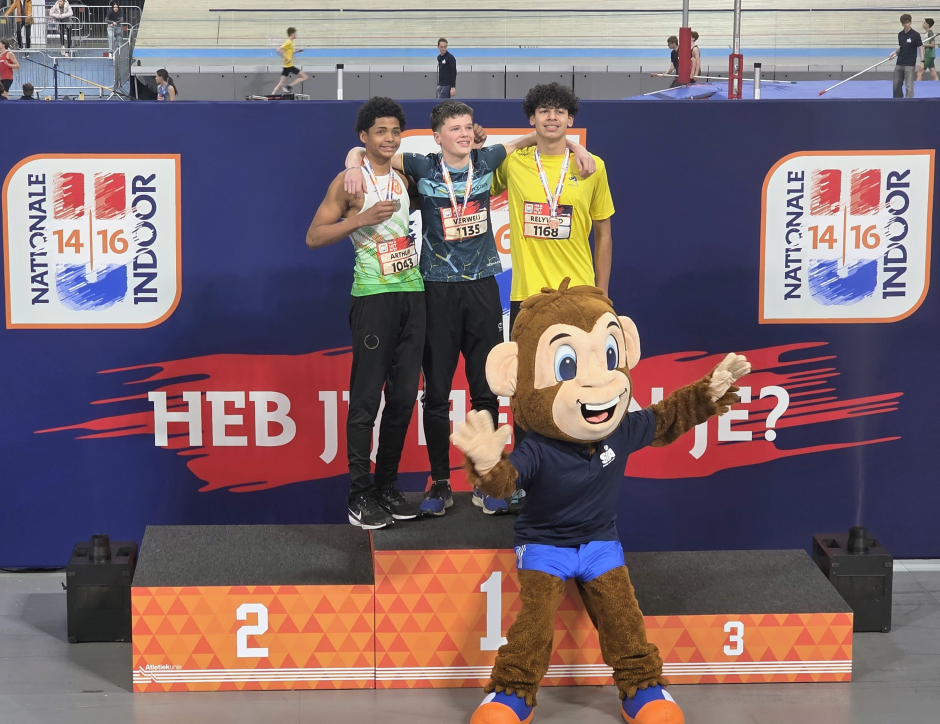 Podiumfoto Daniel Verweij